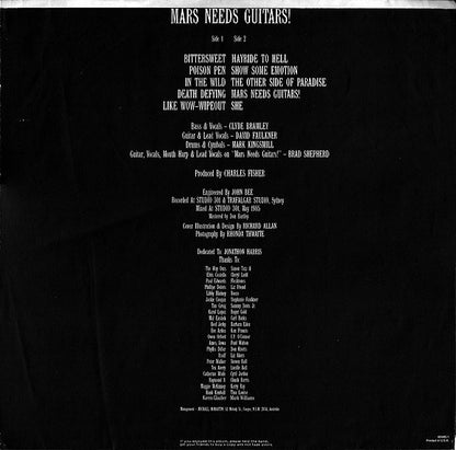 Hoodoo Gurus : Mars Needs Guitars! (LP, Album)