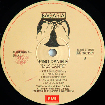 Pino Daniele : Musicante (LP, Album)