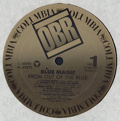 Blue Magic : From Out Of The Blue (LP, Album)