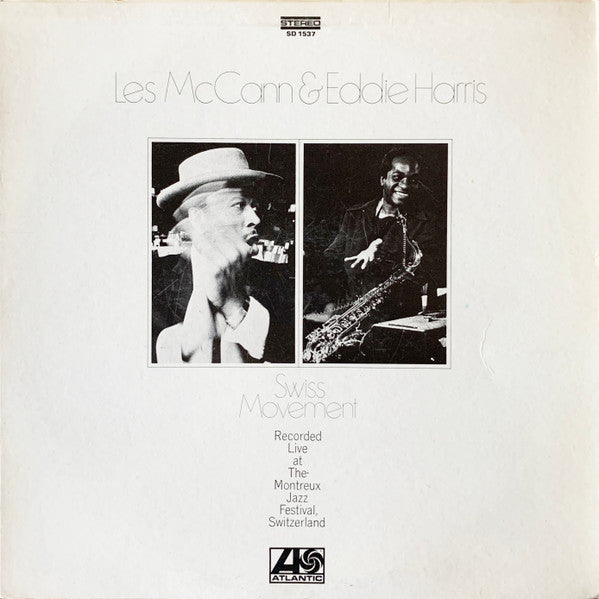 Les McCann & Eddie Harris : Swiss Movement (LP, Album, RP, MO )