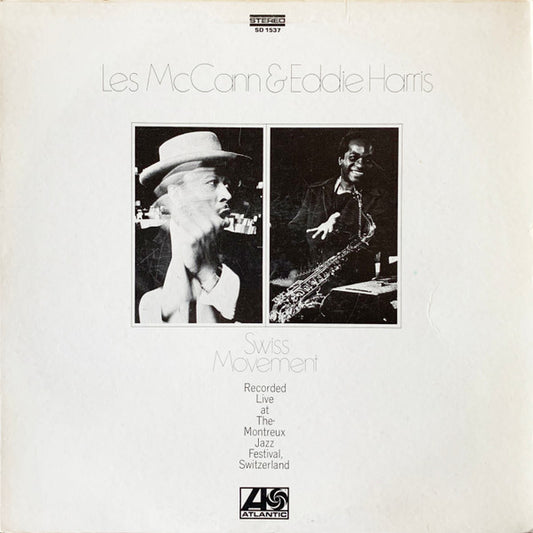 Les McCann & Eddie Harris : Swiss Movement (LP, Album, RP, MO )