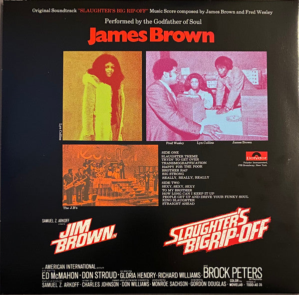 James Brown : Slaughter's Big Rip-Off (LP, Album, Ltd, RE, 180)
