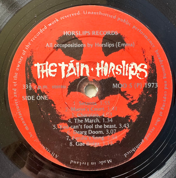 Horslips : The Táin (LP, RE, Gat)