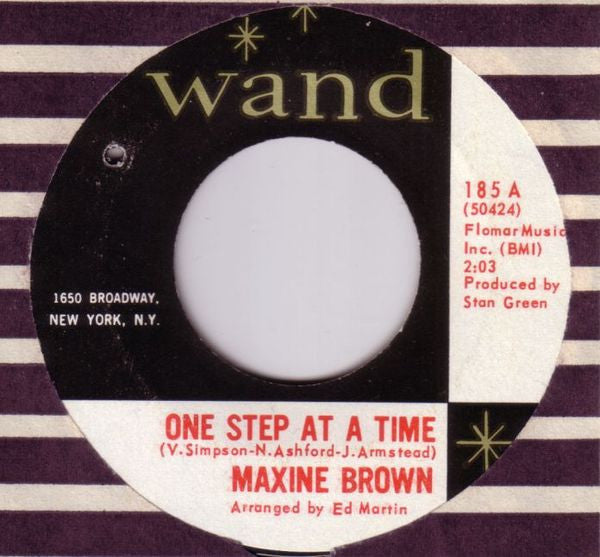 Maxine Brown : One Step At A Time / Anything For A Laugh (7", Single, Styrene, Ter)