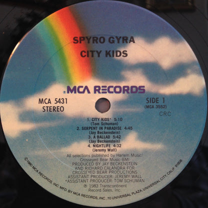 Spyro Gyra : City Kids (LP, Album, Club, CRC)