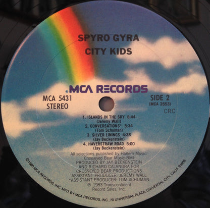 Spyro Gyra : City Kids (LP, Album, Club, CRC)