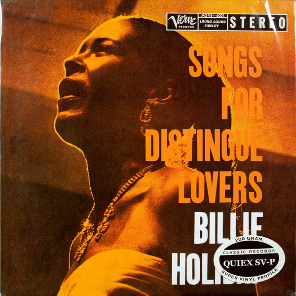 Billie Holiday : Songs For Distingué Lovers (LP, Album, RE, 200)