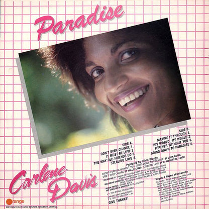 Carlene Davis : Paradise (LP, Album)