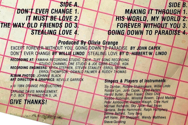 Carlene Davis : Paradise (LP, Album)