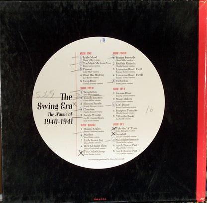 Various : The Swing Era: The Music Of 1940-1941; How It Was To Be Young Then (3xLP, Comp + Box)