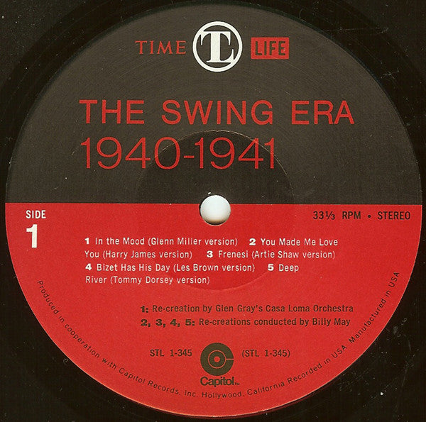 Various : The Swing Era: The Music Of 1940-1941; How It Was To Be Young Then (3xLP, Comp + Box)