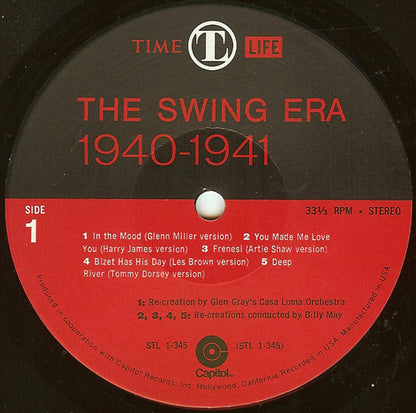 Various : The Swing Era: The Music Of 1940-1941; How It Was To Be Young Then (3xLP, Comp + Box)