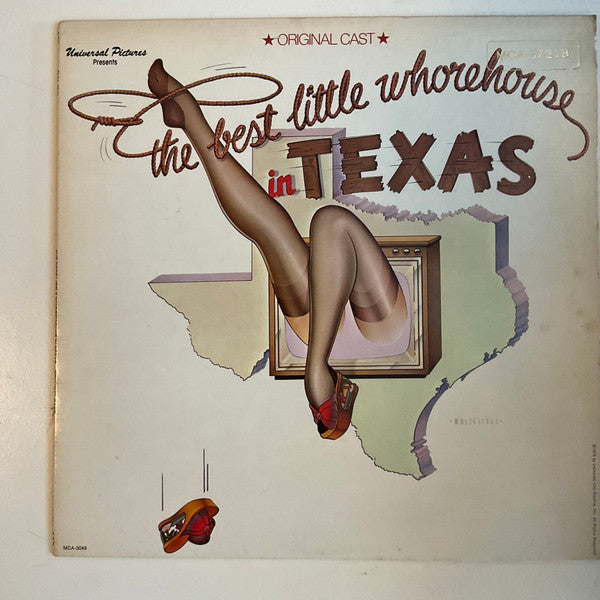 "The Best Little Whorehouse In Texas" Cast, Carol Hall (4) : The Best Little Whorehouse In Texas (LP, Album)