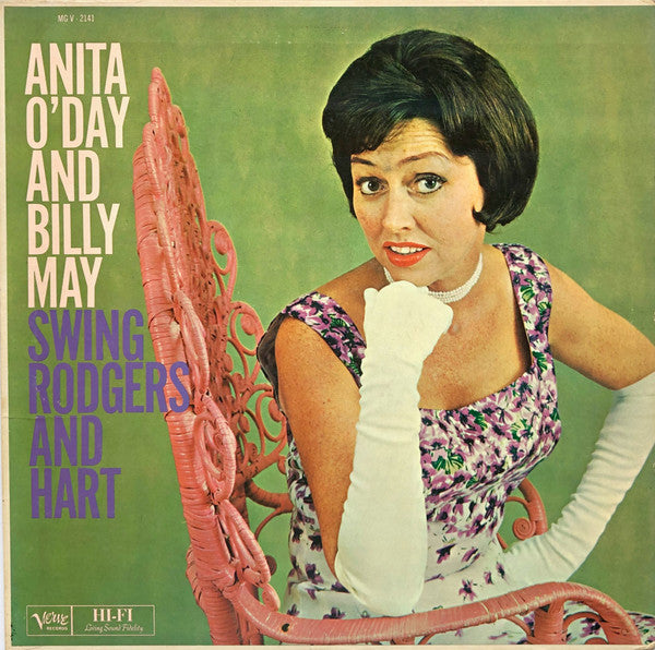 Anita O'Day And Billy May : Swing Rodgers And Hart (LP, Album, Mono)