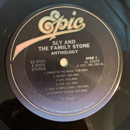 Sly & The Family Stone : Anthology (2xLP, Comp, Pit)
