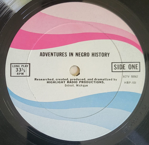 Unknown Artist : Adventures In Negro History (LP, Album)