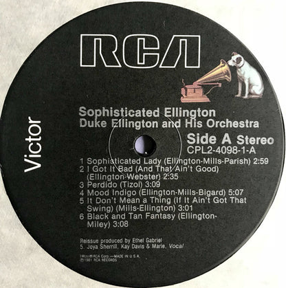 Duke Ellington : Sophisticated Ellington (2xLP, Comp, RM)
