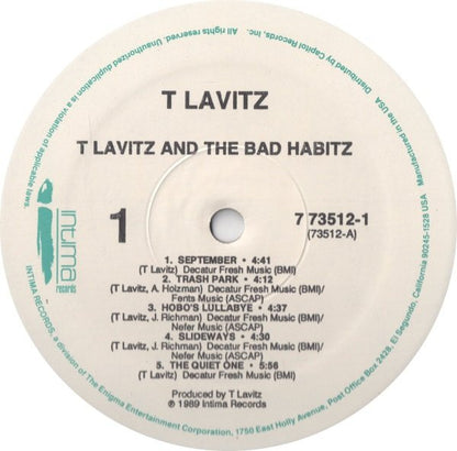 T. Lavitz : T Lavitz And The Bad Habitz (LP, Album)