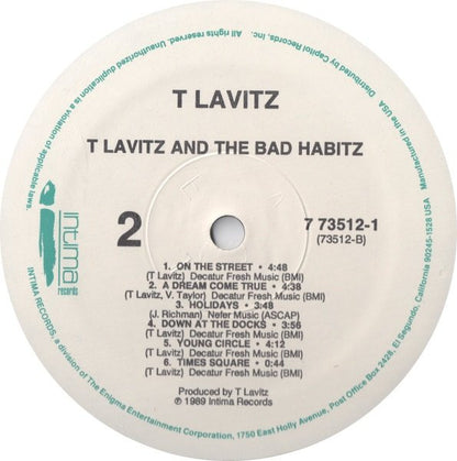 T. Lavitz : T Lavitz And The Bad Habitz (LP, Album)
