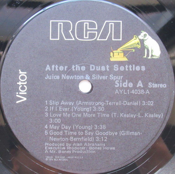 Juice Newton & Silver Spur : After The Dust Settles (LP, Album, RE)