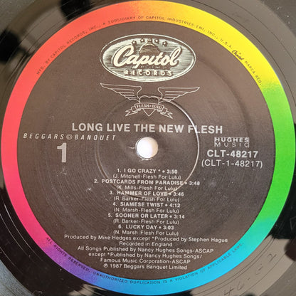 Flesh For Lulu : Long Live The New Flesh (LP, Album, Spe)
