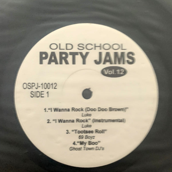 Various : Old-School Party Jams: Vol. 12 (12", Comp)