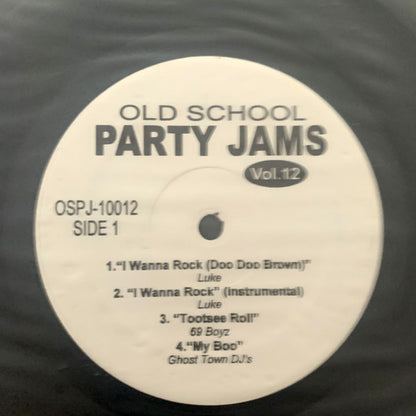 Various : Old-School Party Jams: Vol. 12 (12", Comp)