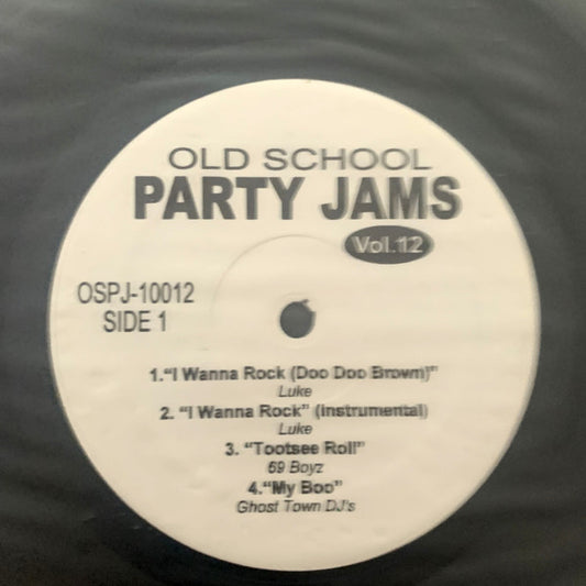Various : Old-School Party Jams: Vol. 12 (12", Comp)