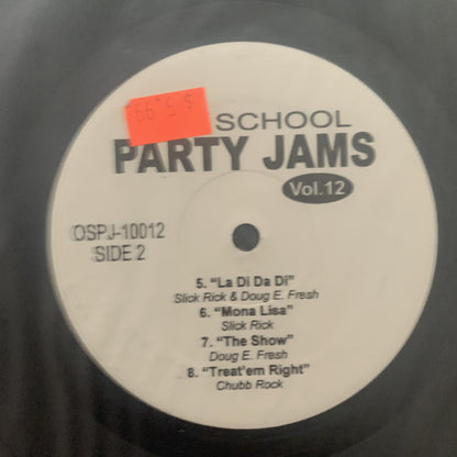 Various : Old-School Party Jams: Vol. 12 (12", Comp)