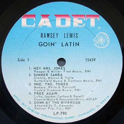 Ramsey Lewis : Goin' Latin (LP, Album, Mono)