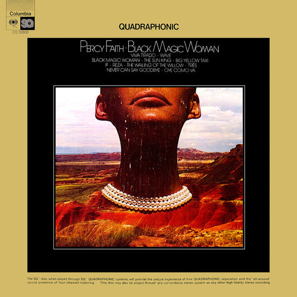Percy Faith & His Orchestra, Percy Faith : Black Magic Woman (LP, Album, Quad)