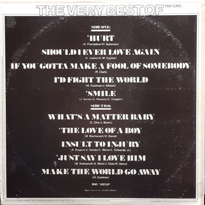 Timi Yuro : The Very Best Of Timi Yuro (LP, Comp)