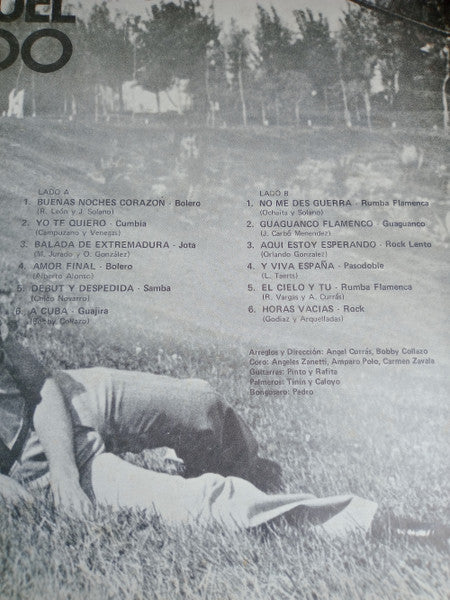 Miguel Jurado : Buenas Noches Corazon (LP, Album)