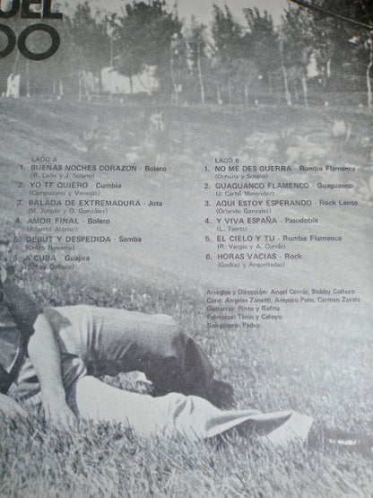 Miguel Jurado : Buenas Noches Corazon (LP, Album)