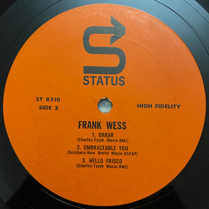 Frank Wess With Thad Jones : Touché (LP, Album, Mono, RE)