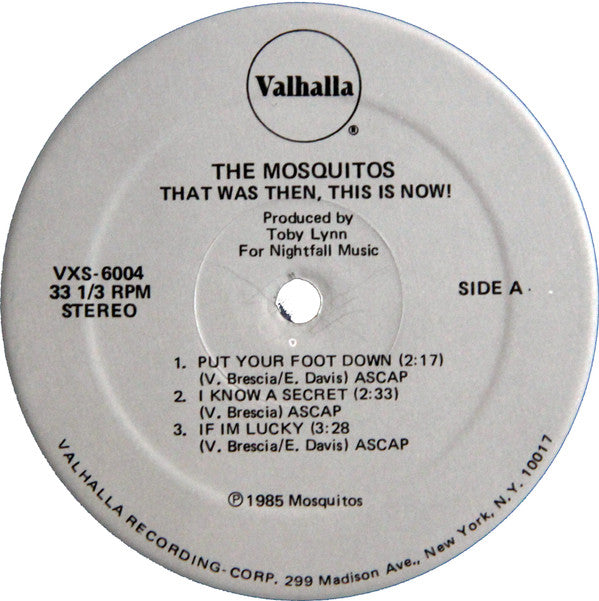 The Mosquitos : That Was Then, This Is Now! (12", EP)