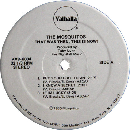 The Mosquitos : That Was Then, This Is Now! (12", EP)