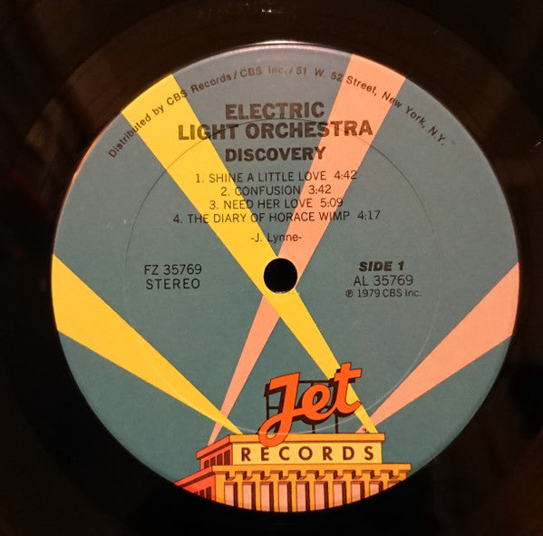 Electric Light Orchestra : Discovery (LP, Album, Gat)