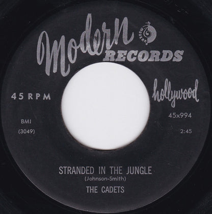 The Cadets : Stranded In The Jungle / I Want You (7")