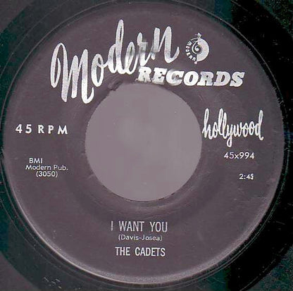 The Cadets : Stranded In The Jungle / I Want You (7")