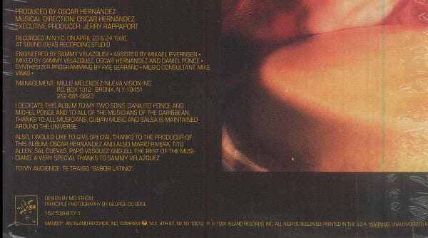 Daniel Ponce : Chango Te Llama (LP, Album, Ltd)