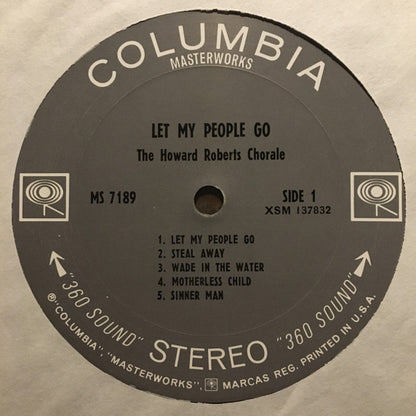 Howard Roberts Chorale : Let My People Go; Black Spirituals / African Drums (LP, Album)