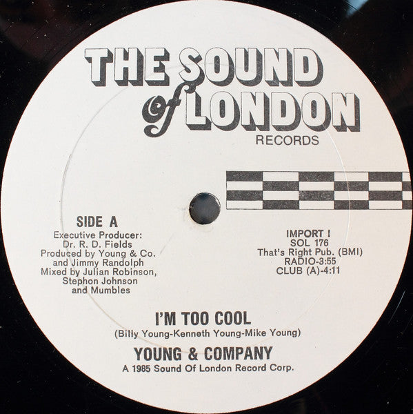 Young & Company : I'm Too Cool (12")