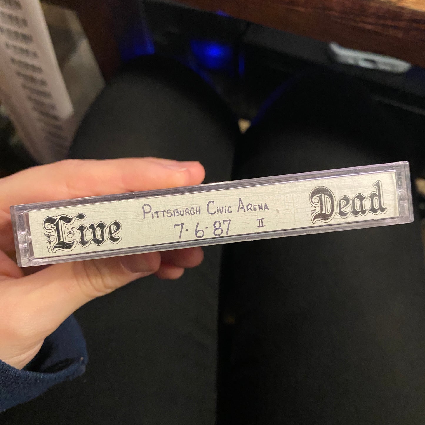 The Grateful Dead -  Pittsburgh Civic Arena 7/6/1987 (Pt. 2) (Bootleg Cassette)