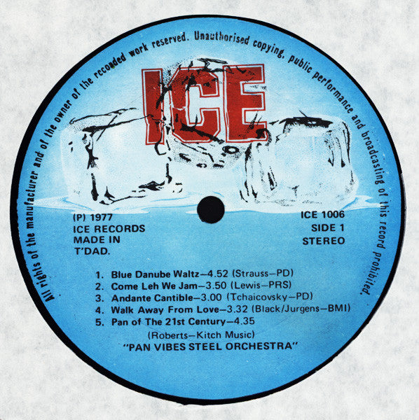 Pan Vibes Steel Orchestra : Classics To Kaiso (LP, Album)