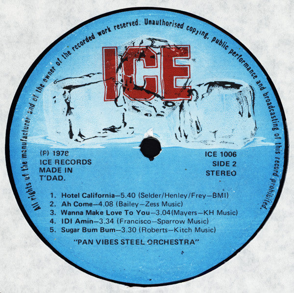 Pan Vibes Steel Orchestra : Classics To Kaiso (LP, Album)