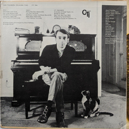 Dave Frishberg : Oklahoma Toad (LP, Album)