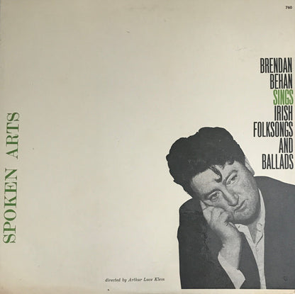 Brendan Behan : Irish Folksongs And Ballads (LP, Album, Mono)
