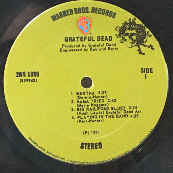 The Grateful Dead : Grateful Dead (2xLP, Album, Pit)