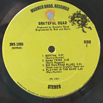 The Grateful Dead : Grateful Dead (2xLP, Album, Pit)